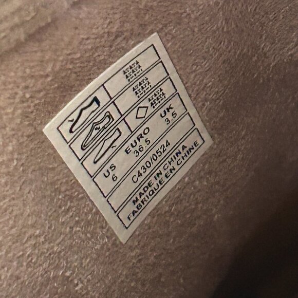 Rocket Dog Abel Plus Taupe Corduroy Platform Mule Slides Size 6 Slip On Womens - Picture 9 of 12